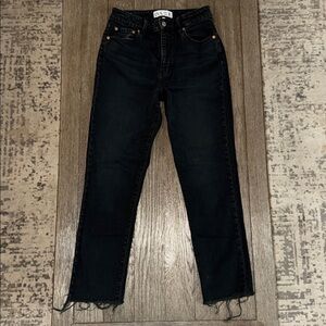 Daily Driver High Rise Slim Straight Jeans Inked